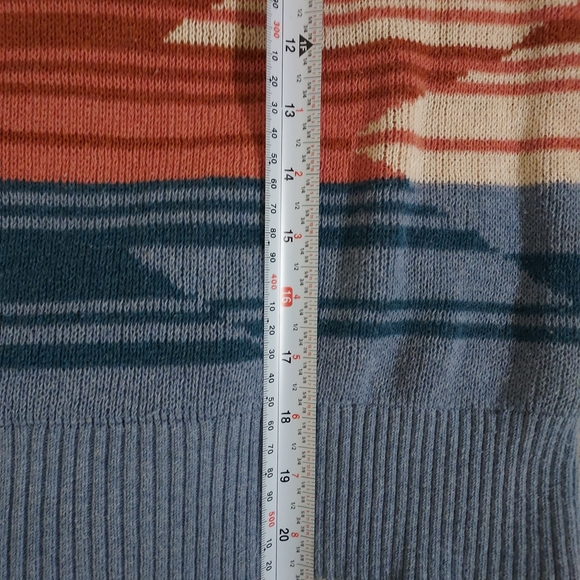 Pendleton Cotton Geometric Sweater - Picture 6 of 7